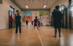 Leg i gymnastiksalen